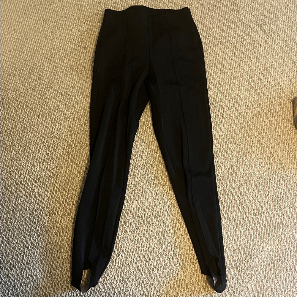 Athleta Soft Shell Fleece Lined Black Pants